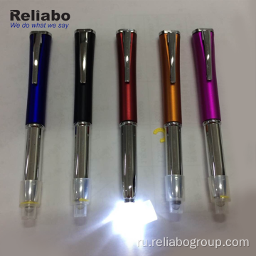 Уникальная рекламная светодиодная металлическая шариковая ручка